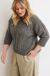 Lana Grossa PULLOVER Landlust Soft Tweed 180