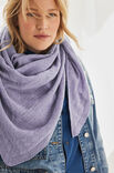 Lana Grossa TREKANTTØRKLÆDE Cool Wool Lace
