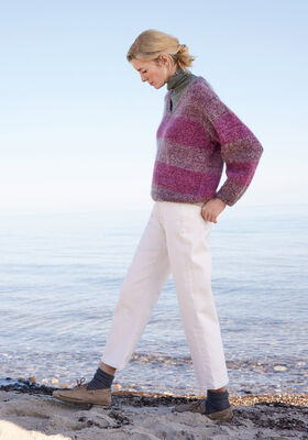 PULLOVER Cool Wool Vintage & Silkhair fra Lana Grossa