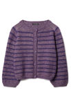 Lana Grossa TOP DOWN JAKKE MED STRIBER Merino Superiore & Silkhair