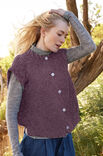 Lana Grossa VEST I HALVPATENT Cool Wool Vintage