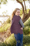 Lana Grossa VEST I HALVPATENT Cool Wool Vintage