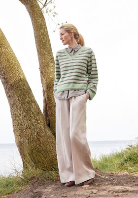 PULLOVER Merino Superiore & Silkhair fra Lana Grossa