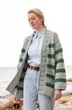 Lana Grossa TOP-DOWN JAKKE MED STRIPBER Vintage Superchunky