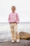 Lana Grossa TOP-DOWN BØRNEPULLOVER Cool Wool Big