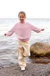 Lana Grossa TOP-DOWN BØRNEPULLOVER Cool Wool Big