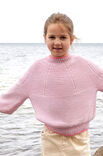 Lana Grossa TOP-DOWN BØRNEPULLOVER Cool Wool Big