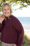 Lana Grossa OVERSIZED PULLOVER Cool Wool Superbig Mélange