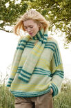 Lana Grossa OVERSIZED PULLOVER Cool Wool Lace & Silkhair