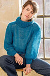 Lana Grossa SUPERLET RULLEKRAVESWEATER Silkhair