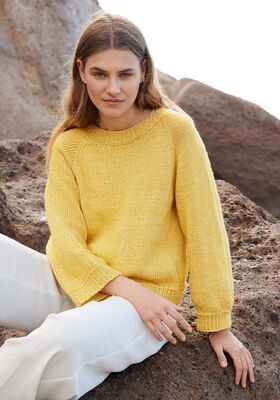 RAGLANPULLOVER Summer Softness fra Lana Grossa