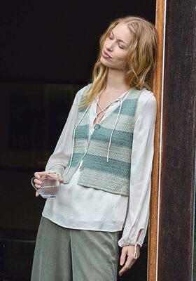 VEST Solo Lino fra Lana Grossa