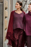 Lana Grossa TREKANTET SJAL Silkhair & Alta Moda Alpaca