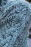 Lana Grossa RAGLANSWEATER MED SNONINGER Alta Moda Alpaca