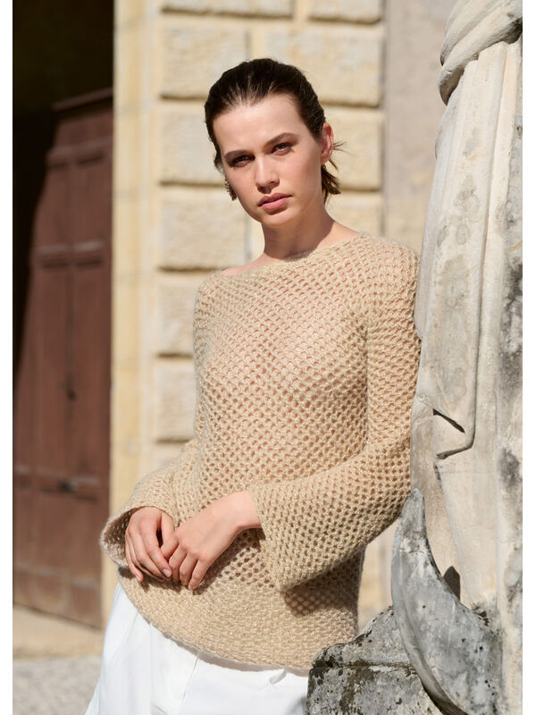 Lana Grossa GITTER-SWEATER Setasuri & Glamour