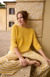 Lana Grossa KORTÆRMET BLUSE Summer Softness & Setasuri Pearls