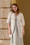 Lana Grossa HÆKLET CARDIGAN  Summer Softness
