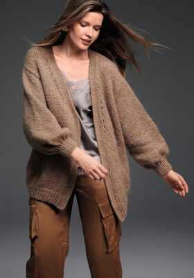 CARDIGAN TOP-DOWN Chapeau fra Lana Grossa