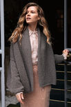 Lana Grossa CARDIGAN MED SJALSKRAVE TOP-DOWN Orsettini
