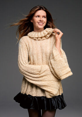 PULLOVER MED LOOP Setasuri & Glamour fra Lana Grossa