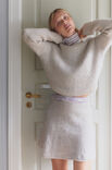 Lana Grossa PULLOVER & NEDERDEL Natural Alpaca Pelo
