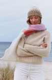 Lana Grossa TOP-DOWN RAGLANPULLOVER MED RIB Setasuri