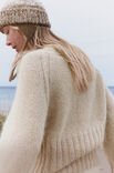 Lana Grossa TOP-DOWN RAGLANPULLOVER MED RIB Setasuri