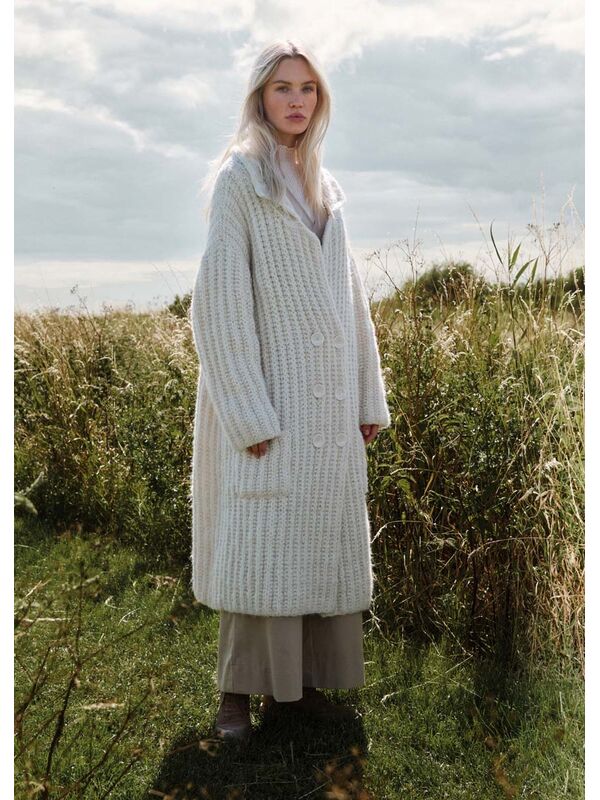 Lana Grossa FRAKKE Alta Moda Alpaca & Natural Alpaca Lungo
