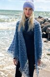 Lana Grossa HÆKLET SJAL Natural Superkid Tweed