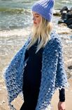 Lana Grossa HÆKLET SJAL Natural Superkid Tweed