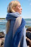 Lana Grossa DIAGONAL SJAL Natural Superkid Tweed
