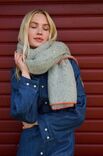 Lana Grossa HÆKLET SJAL Natural Superkid Tweed & Silkhair