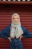 Lana Grossa HÆKLET SJAL Natural Superkid Tweed & Silkhair