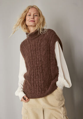 SLIPOVER Ecopuno & Natural Superkid Tweed fra Lana Grossa