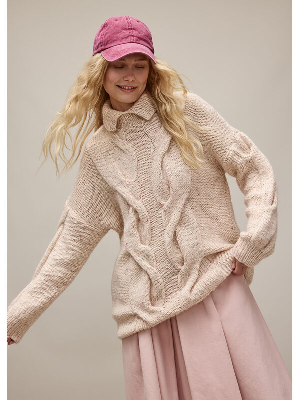 Lana Grossa SWEATER Ecopuno & Natural Superkid Tweed
