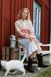 Lana Grossa CARDIGAN Orsettini & Natural Alpaca Pelo