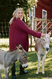 Lana Grossa SNONINGSJAKKE Mohair di Gio