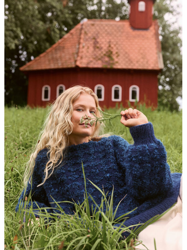 Lana Grossa T-SWEATER Orsetto Moulinè & Mohair di Gio