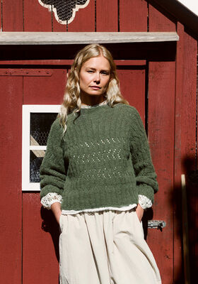 RAGLANSWEATER Nebbia fra Lana Grossa