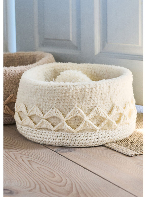 Lana Grossa LILLE KURV MED BORT The Tube, Soffio, Pelliccia & Cool Wool Superbig