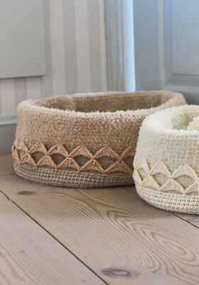 KURV MED KANT The Tube, Soffio, Pelliccia & Cool Wool Superbig fra Lana Grossa