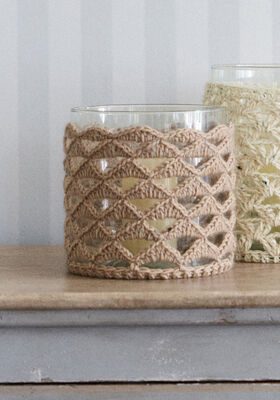 BETRÆK TIL LYSLYGTE Cool Wool Superbig & Natural Superkid Tweed fra Lana Grossa