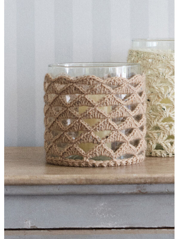 Lana Grossa BETRÆK TIL LYSLYGTE Cool Wool Superbig & Natural Superkid Tweed