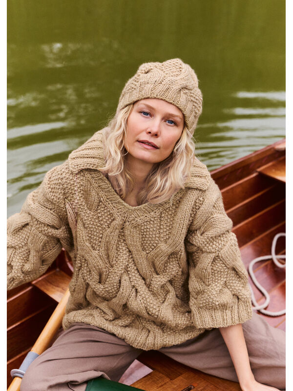 Lana Grossa V-SWEATER Winter Softness