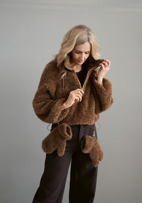 CLOUD PILE-PULLOVER Pelliccia fra Lana Grossa