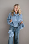 Lana Grossa CLOUD PILE-JAKKE Pelliccia