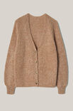 Lana Grossa RAGLAN-CARDIGAN Ecopuno & Setasuri