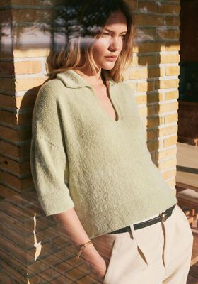 SWEATER Ecopuno fra Lana Grossa