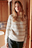 Lana Grossa PULLOVER Natural Alpaca Pelo
