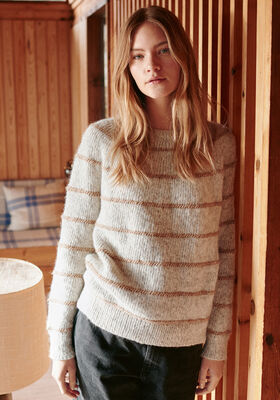 PULLOVER Natural Alpaca Pelo fra Lana Grossa